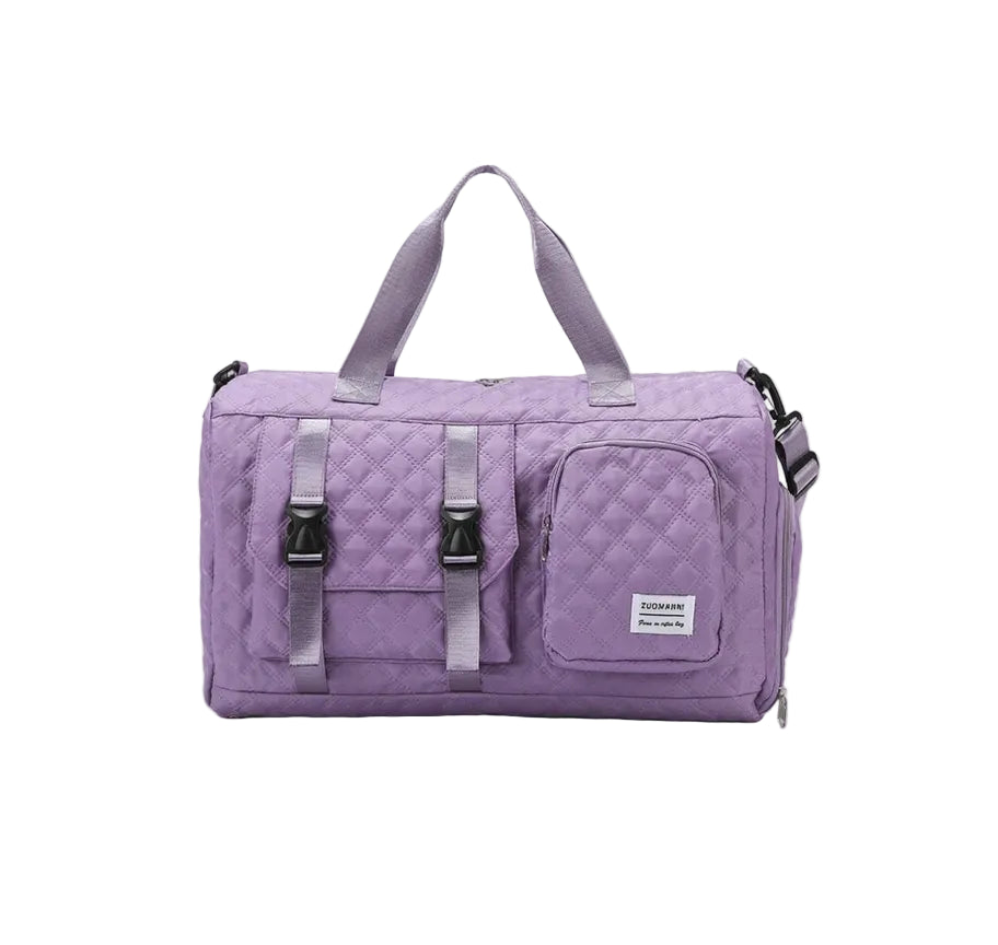 Bolso deportivo portátil de nailon para gimnasio.