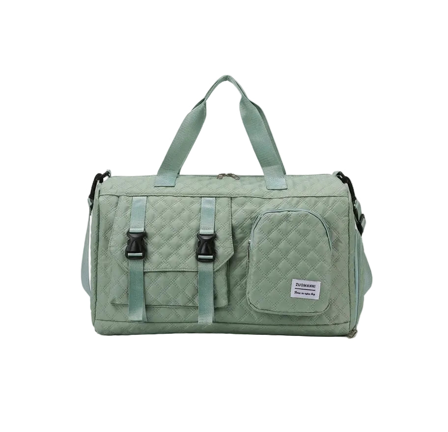 Bolso deportivo portátil de nailon para gimnasio.