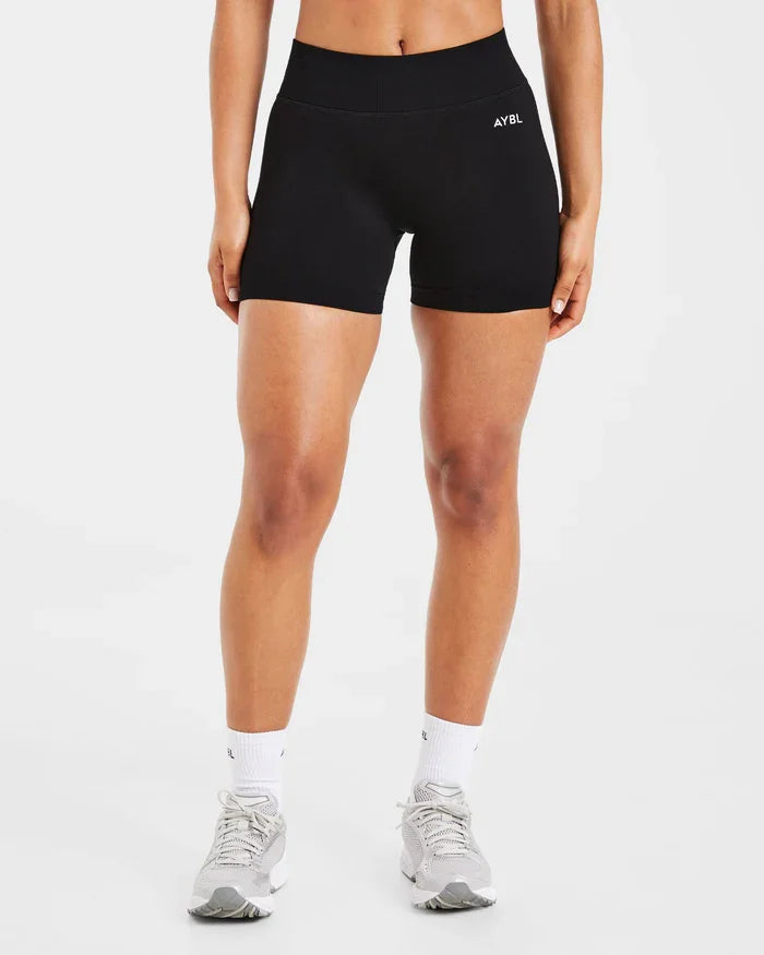Fashion Shorts Low Waist Seamless Yoga Shorts Scrunch Bum Gym Shorts Women Workout Biker Stretch Fitness Shorts