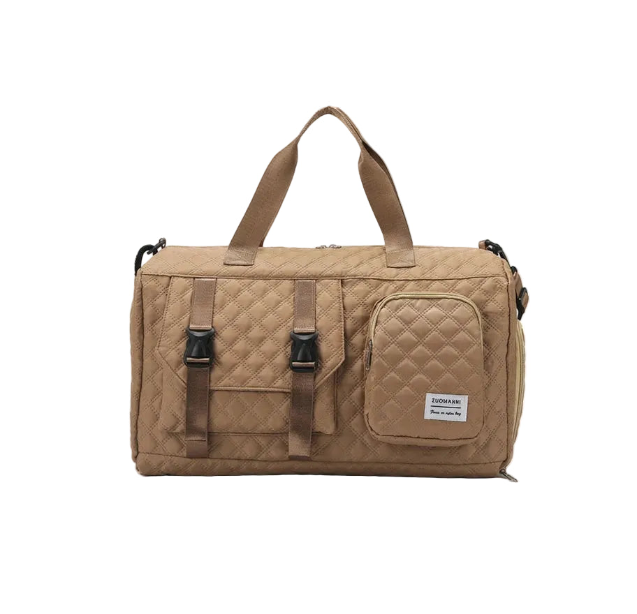 Bolso deportivo portátil de nailon para gimnasio.