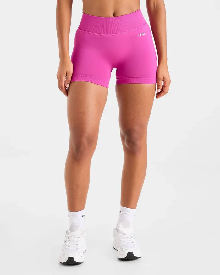 Fashion Shorts Low Waist Seamless Yoga Shorts Scrunch Bum Gym Shorts Women Workout Biker Stretch Fitness Shorts