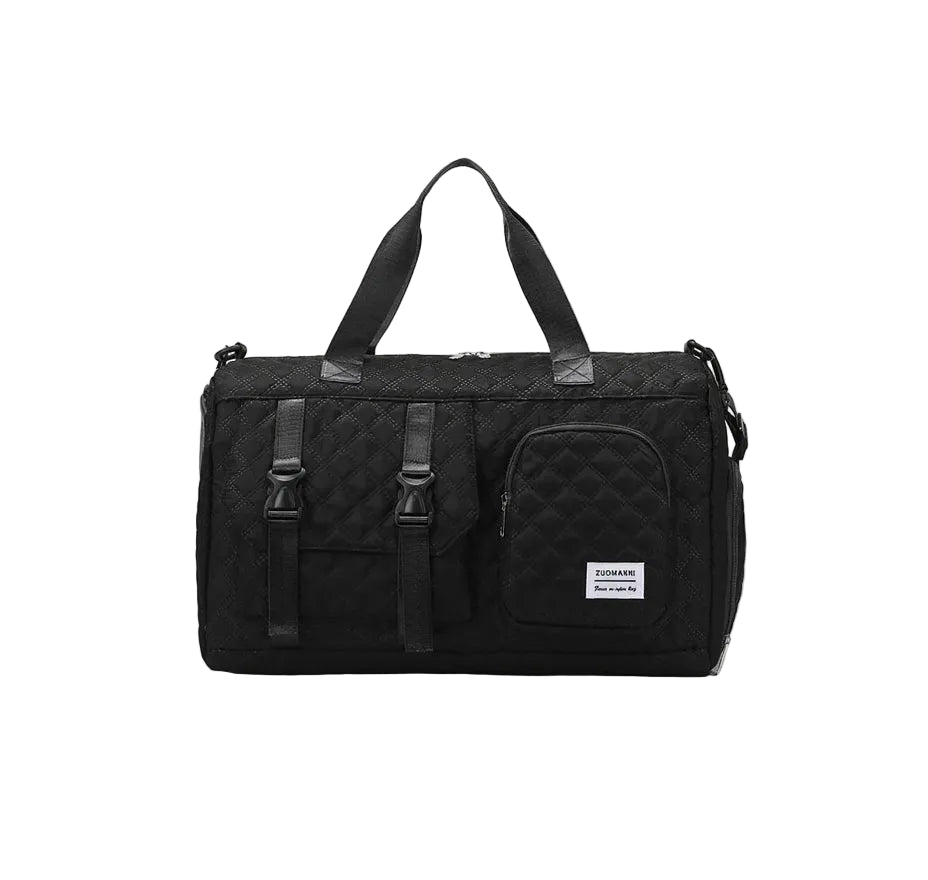 Bolso deportivo portátil de nailon para gimnasio.
