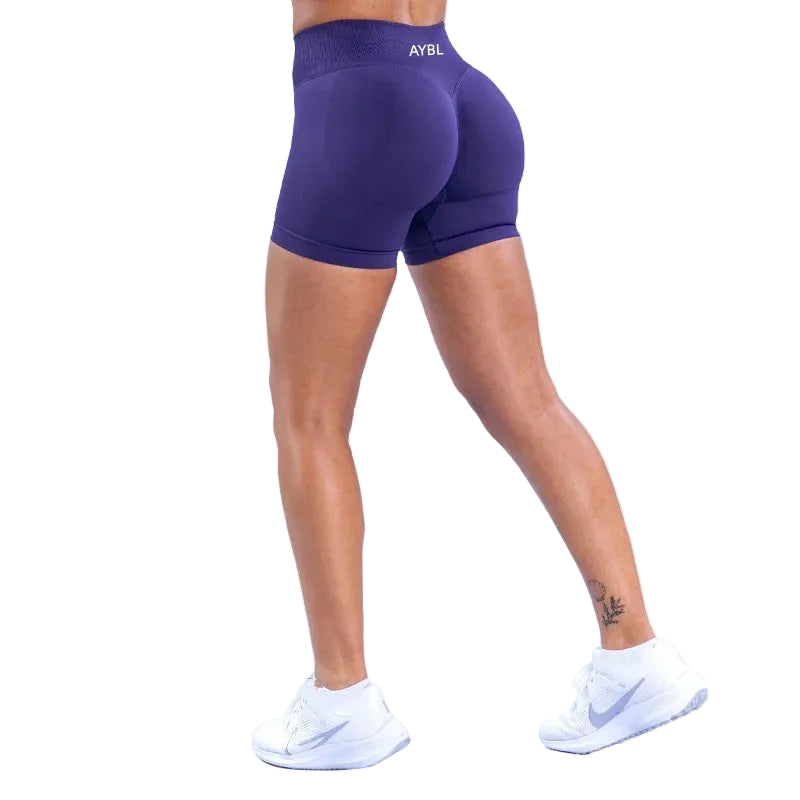 Fashion Shorts Low Waist Seamless Yoga Shorts Scrunch Bum Gym Shorts Women Workout Biker Stretch Fitness Shorts