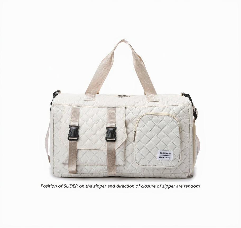 Bolso deportivo portátil de nailon para gimnasio.