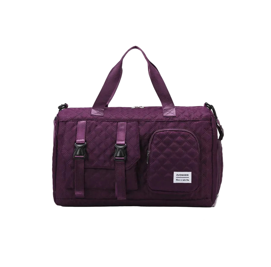 Bolso deportivo portátil de nailon para gimnasio.