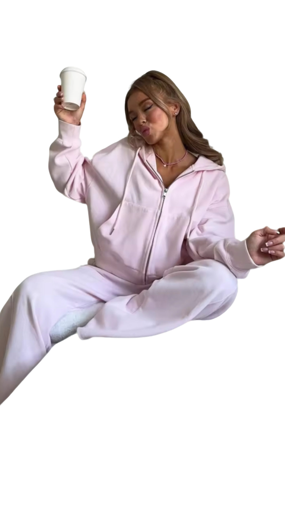 Conjunto fitness de dos piezas para mujer