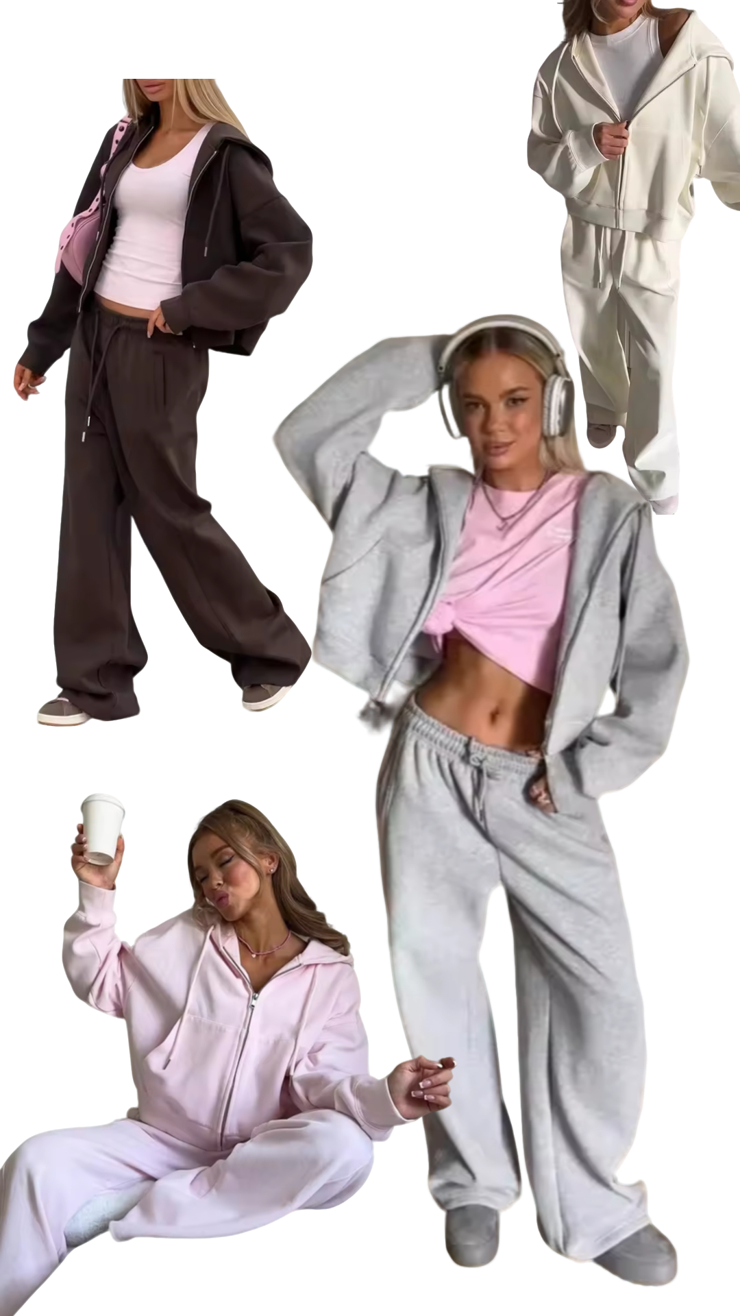 Conjunto fitness de dos piezas para mujer